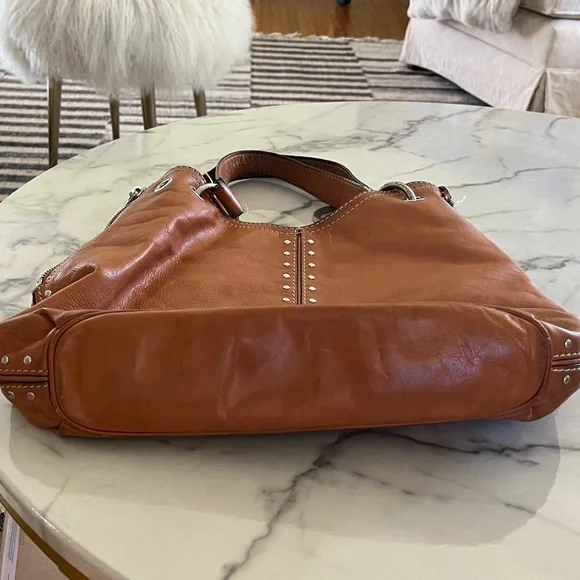 Michael Kors Brown Leather Shoulder Bag - Picture 12 of 16